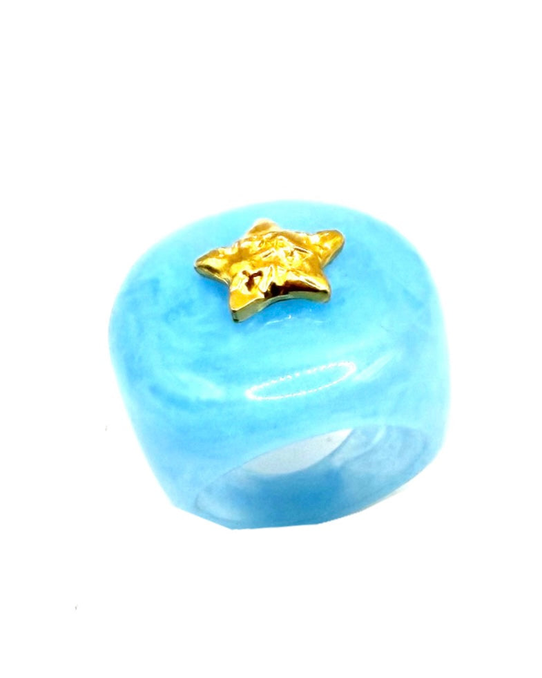 Gummy Ring Azul