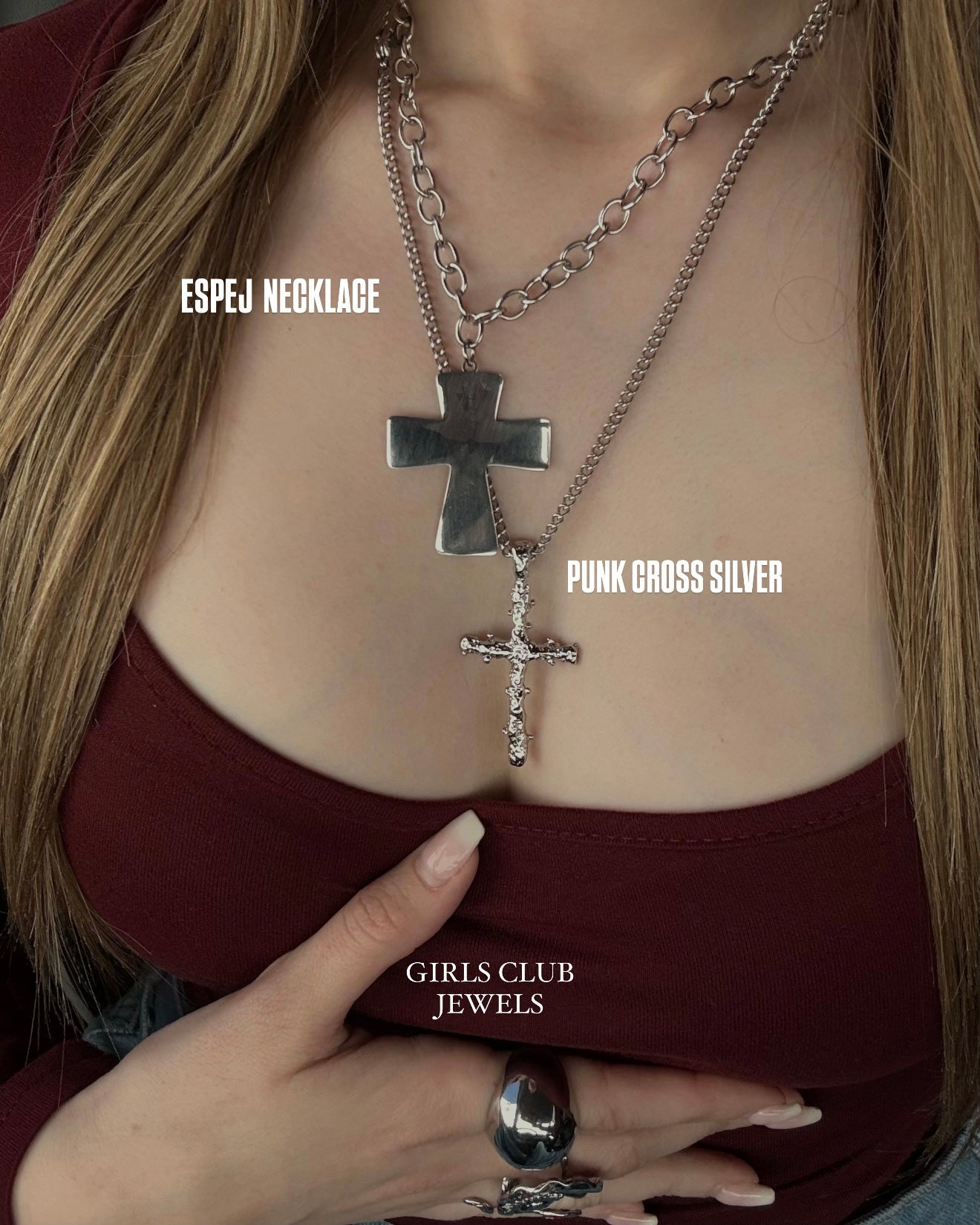 Punk Cross Silver