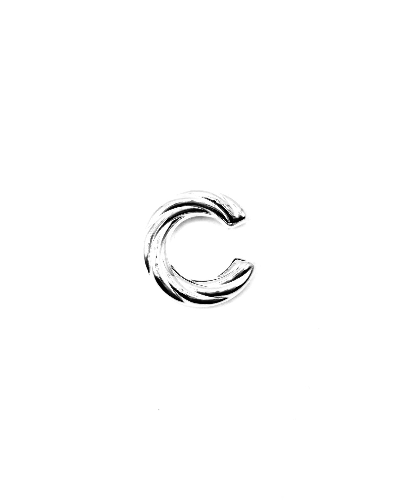 Donut Earcuff Silver