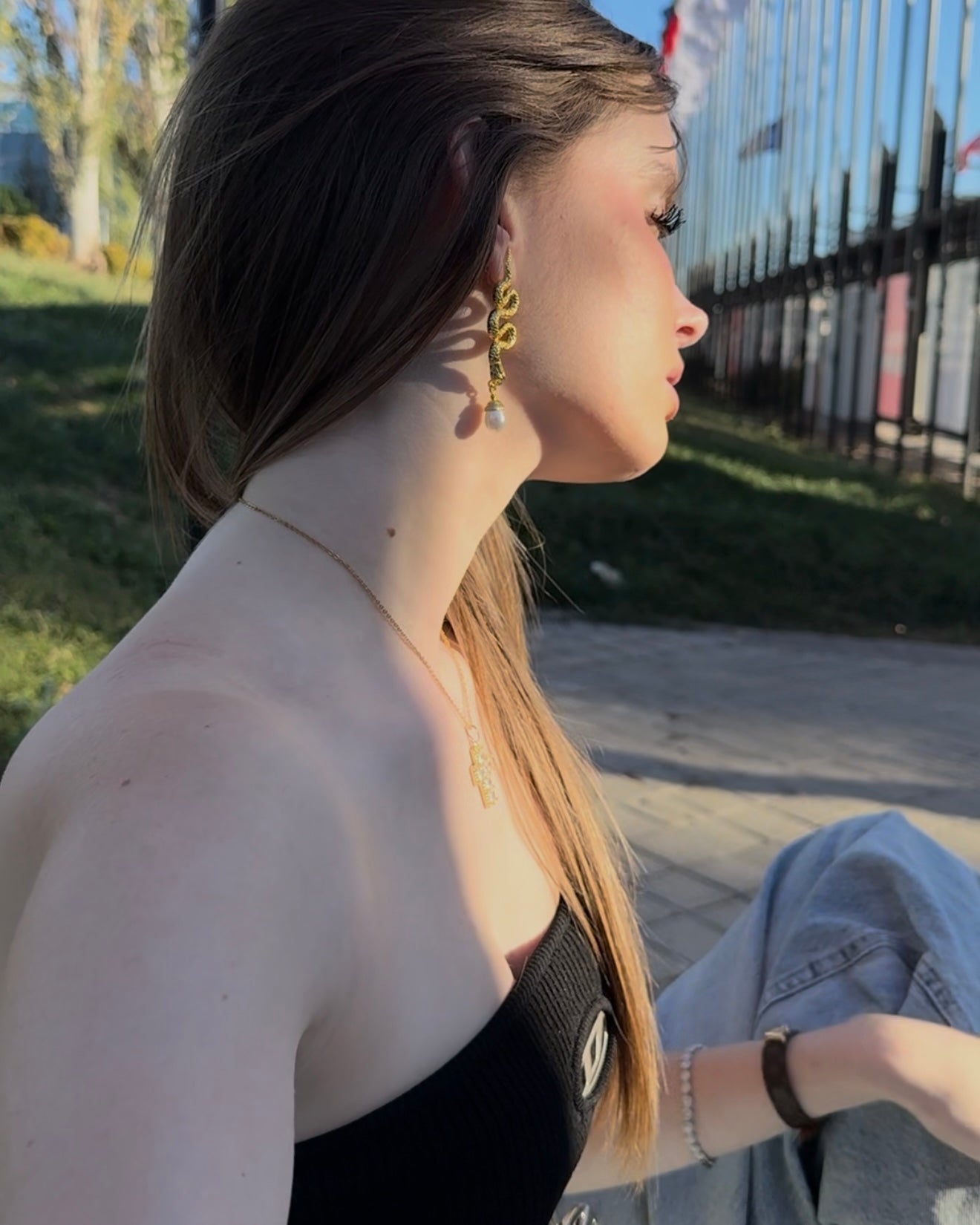Serp Earrings