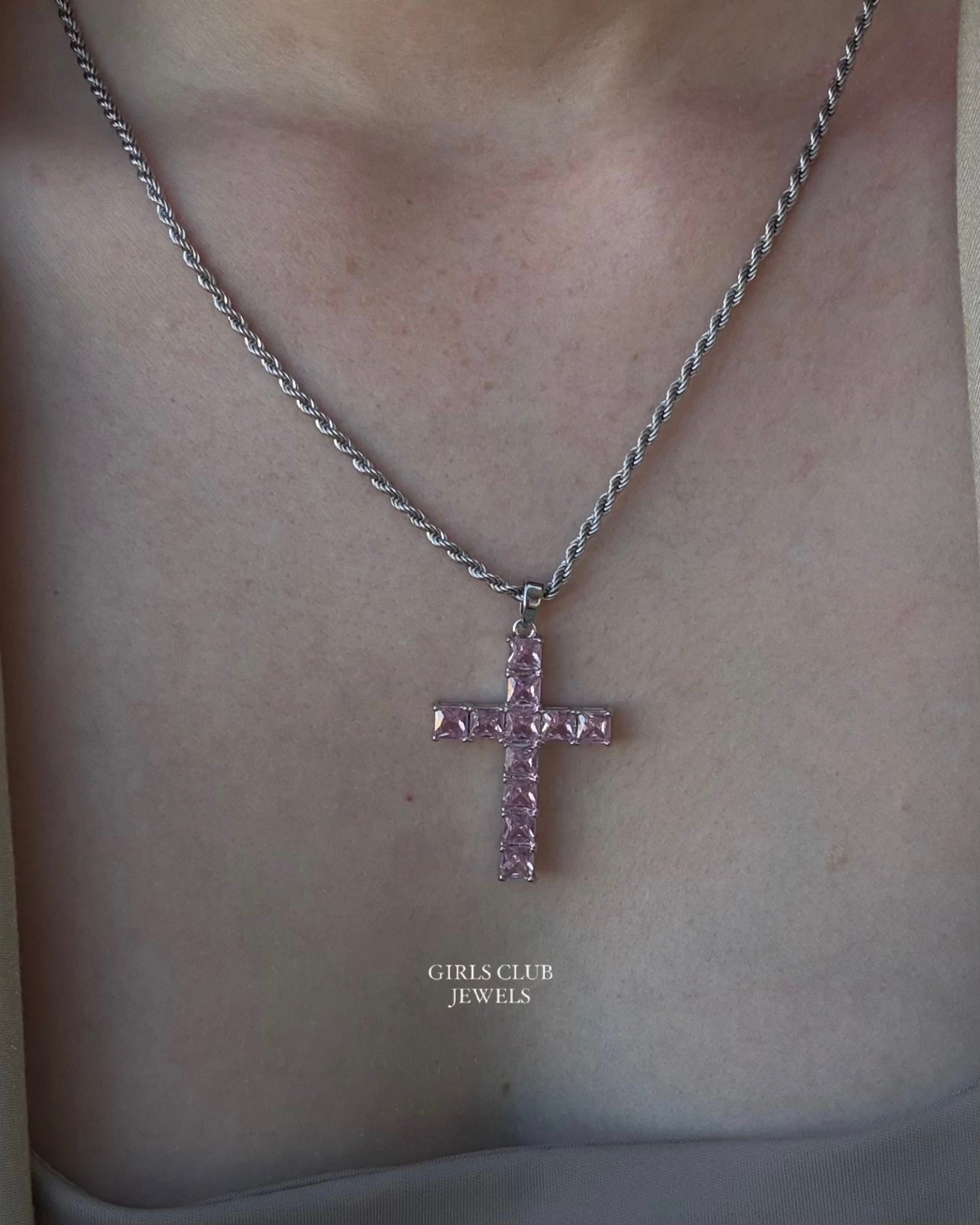 Rosa Cross Silver