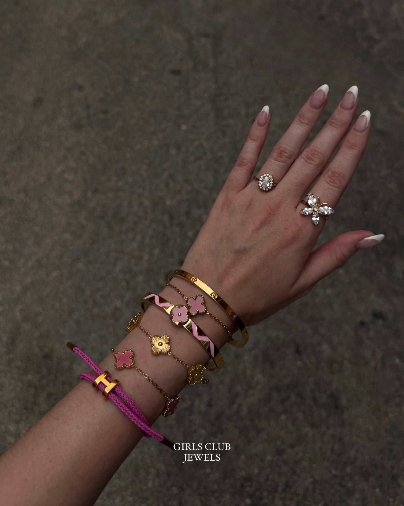Treb Solo Bracelet Pink