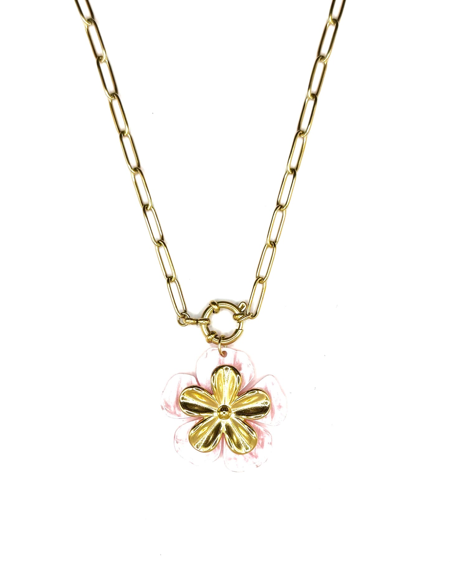 Flori Necklace Rosa