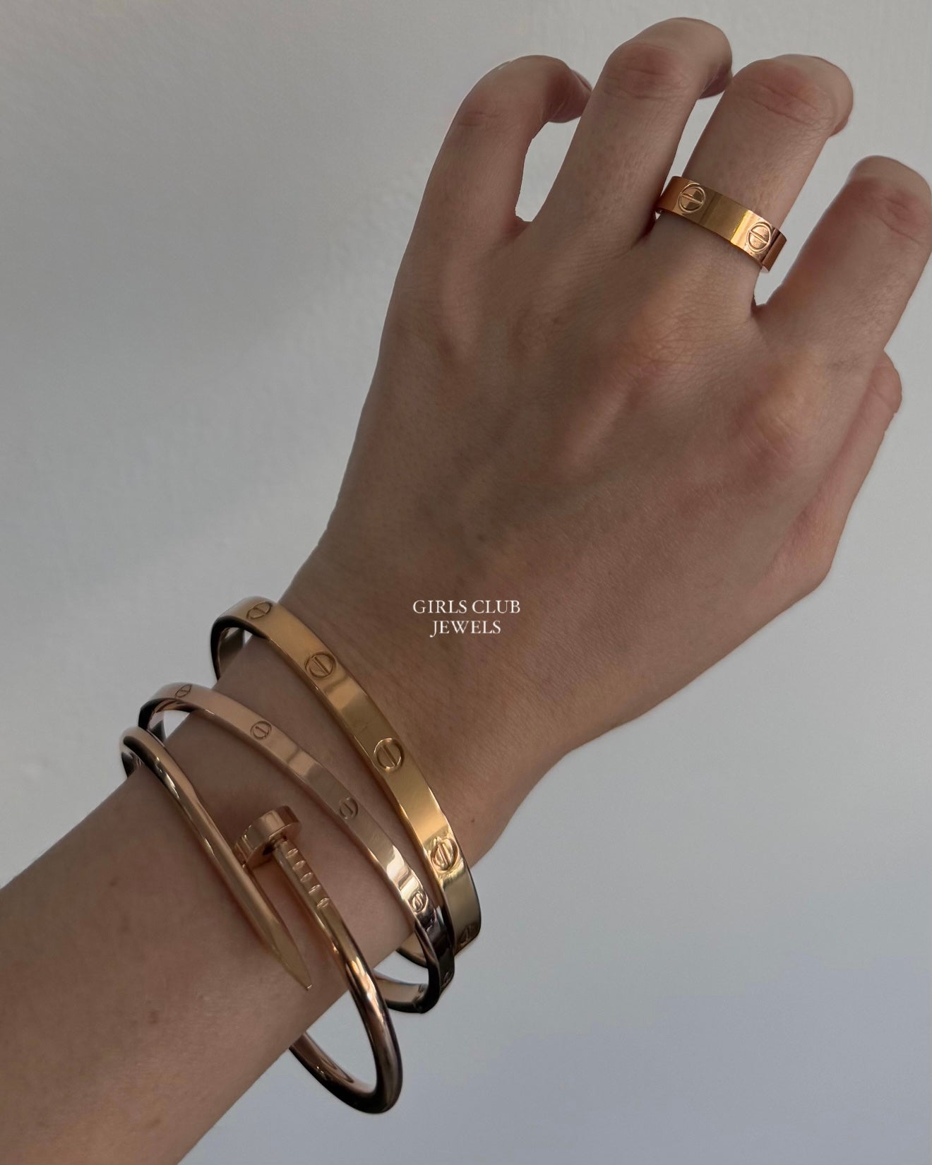 Clav Bracelet Oro Rosa