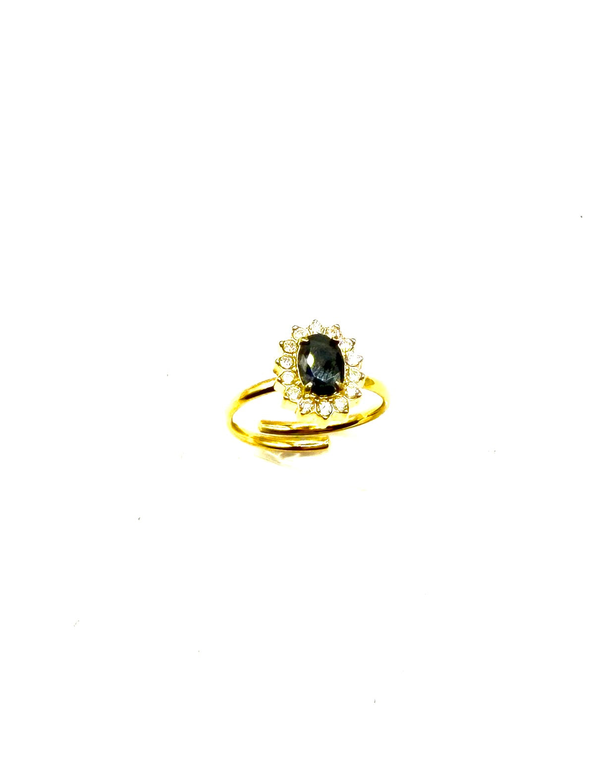 Brill Black Ring