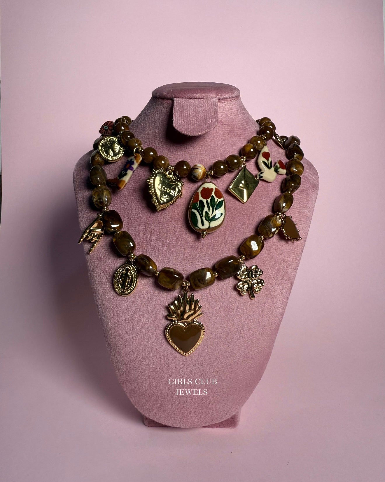 Flechazo Marrón Necklace