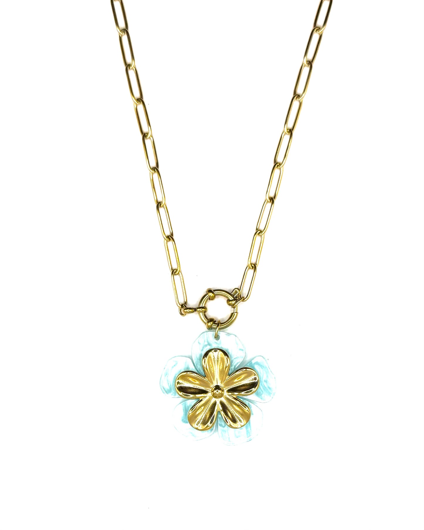 Flori Necklace Azul