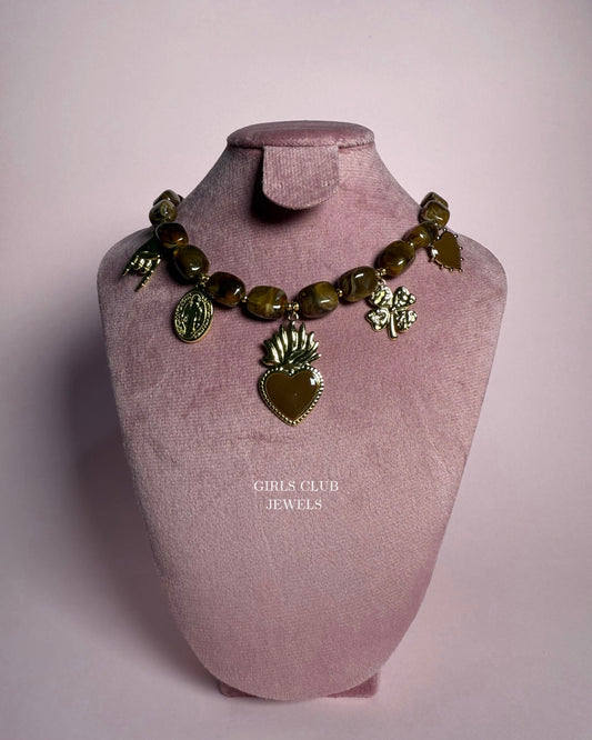 Flechazo Marrón Necklace