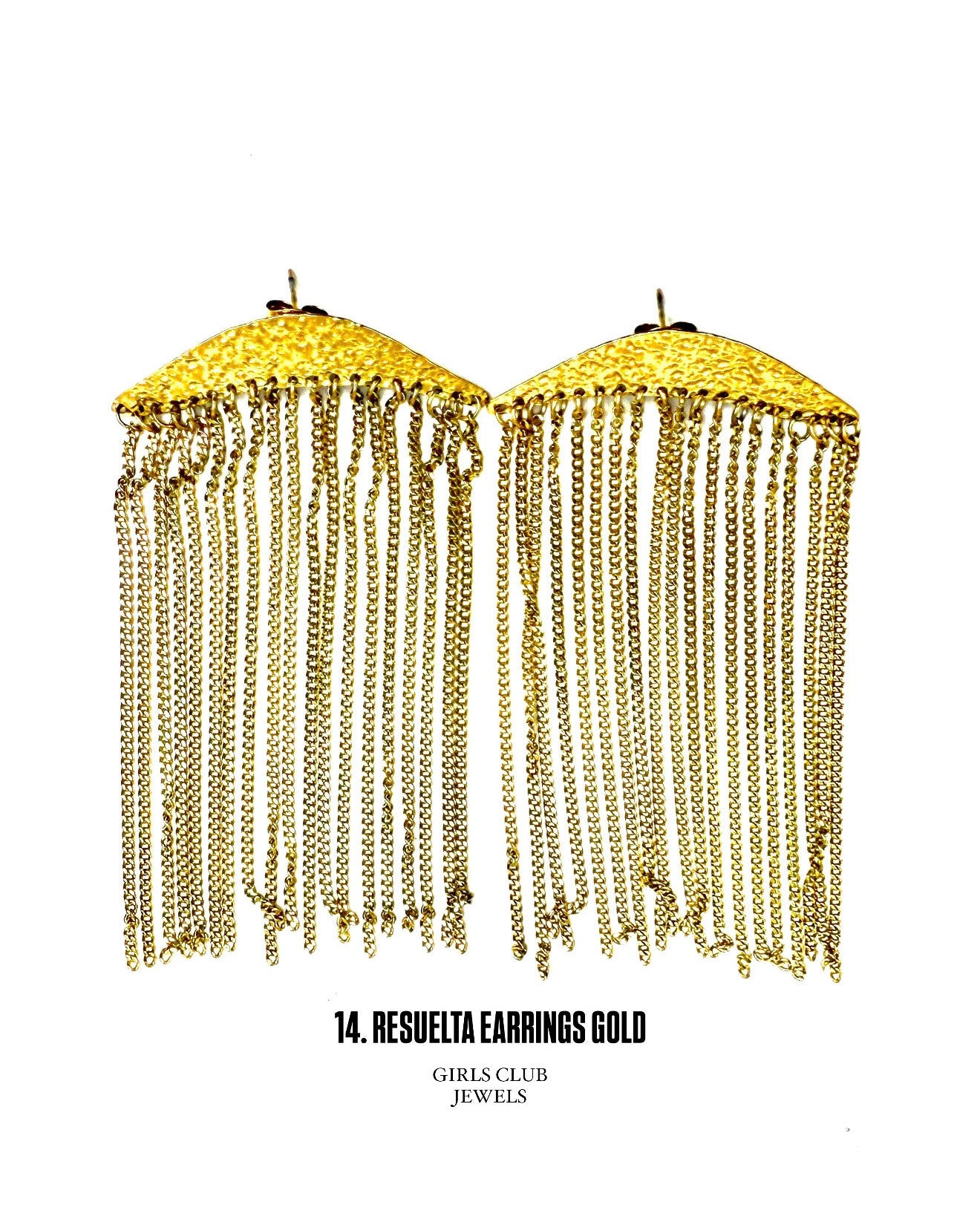 RESUELTA EARRINGS GOLD