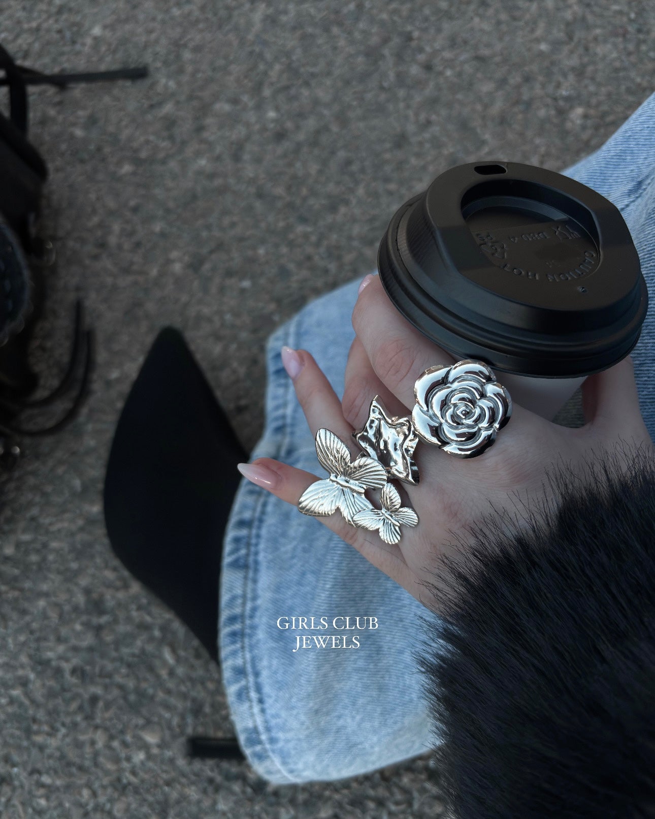 Rose Ring Silver