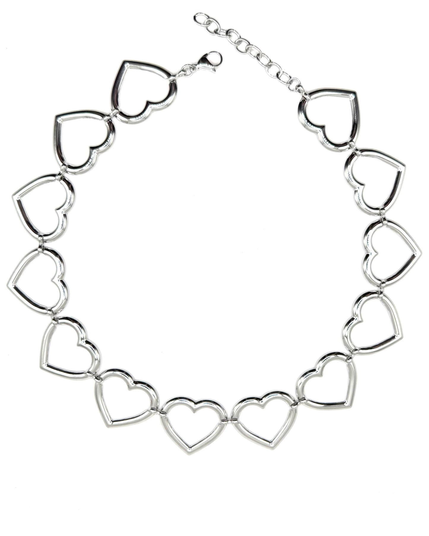 AMOUR CHOKER SILVER