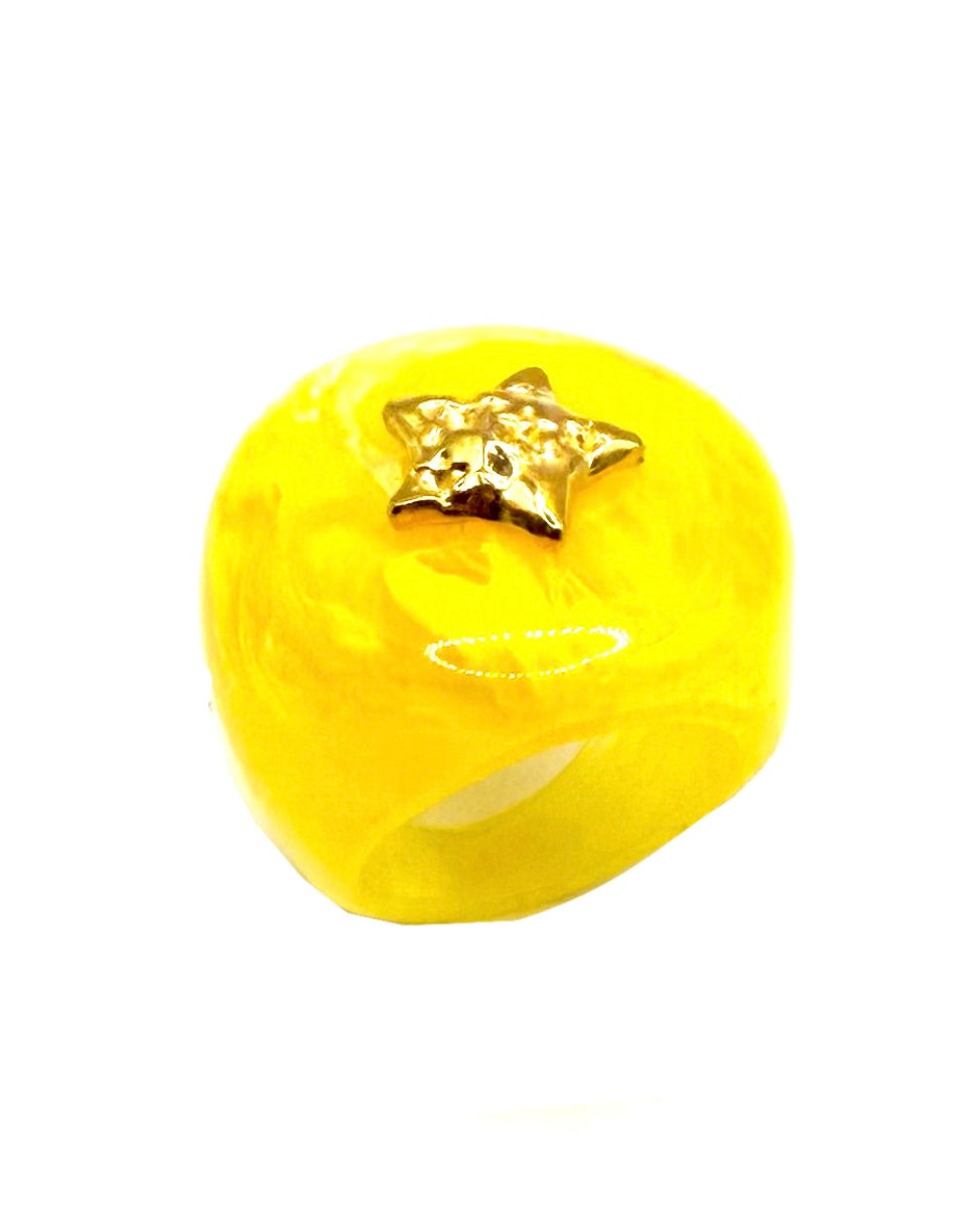Gummy Ring Amarillo