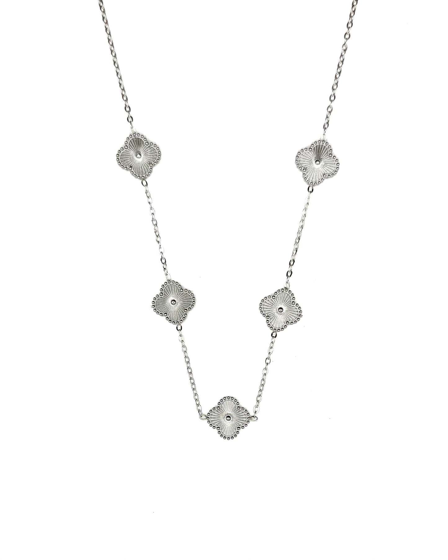 Treb Necklace Silver