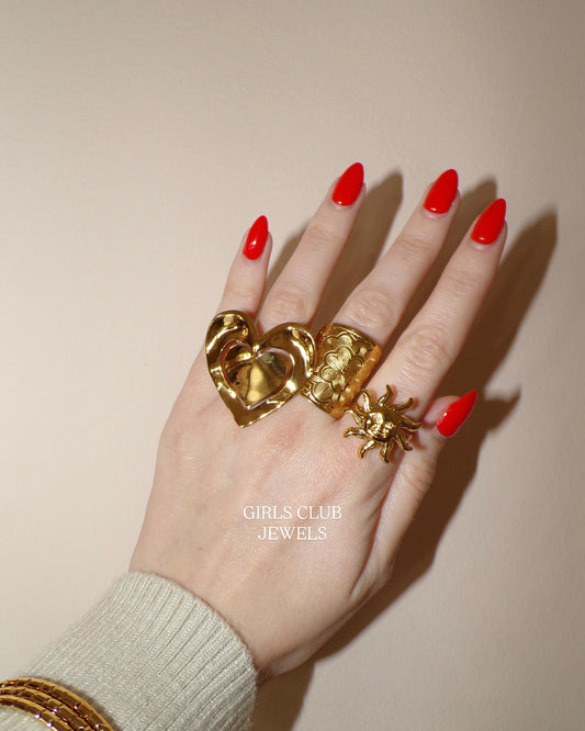 Chunky Ring Gold