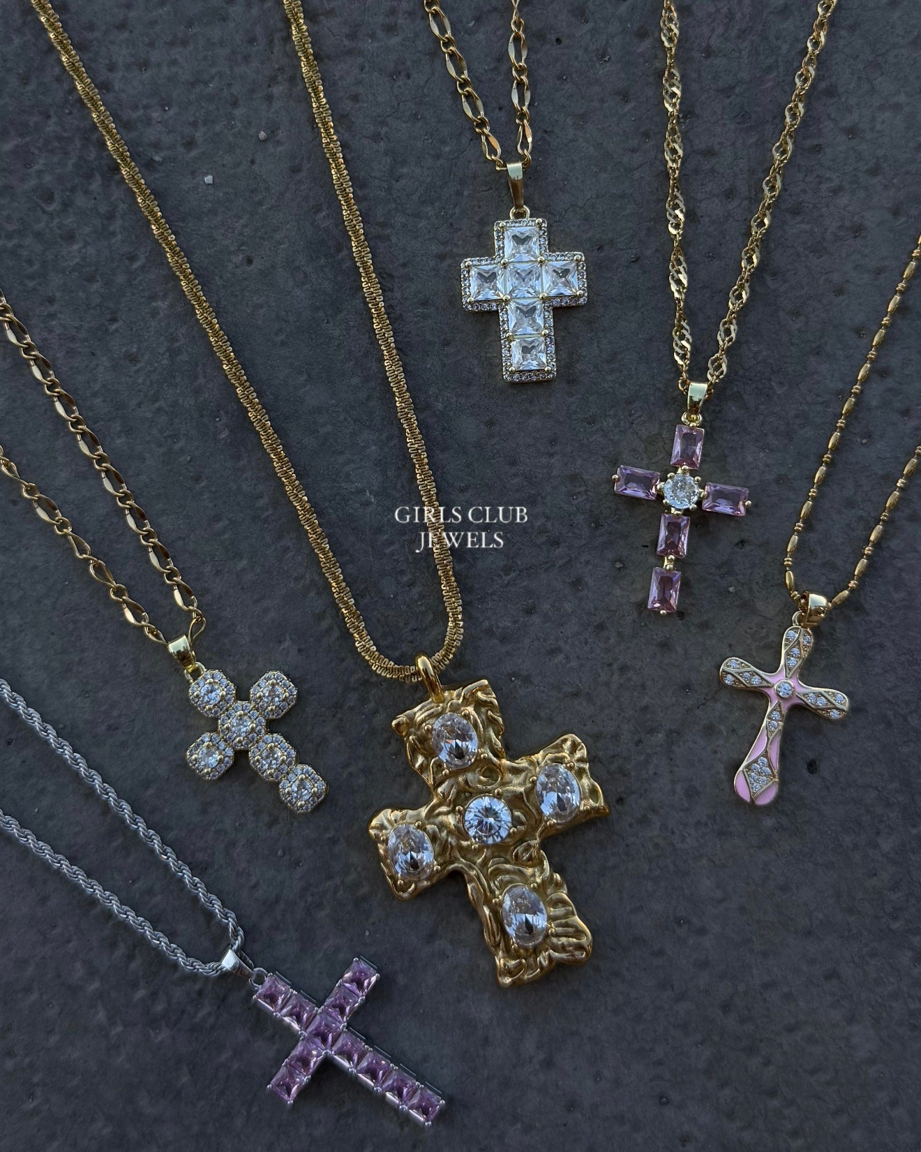 Rosa Cross Silver