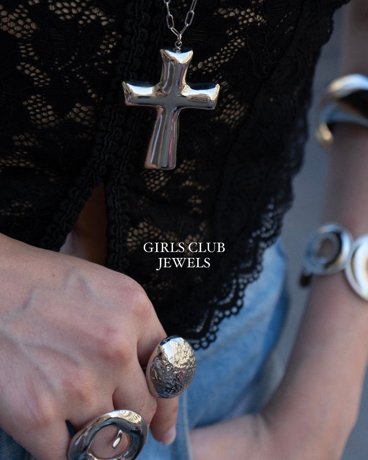 Big Cross Silver