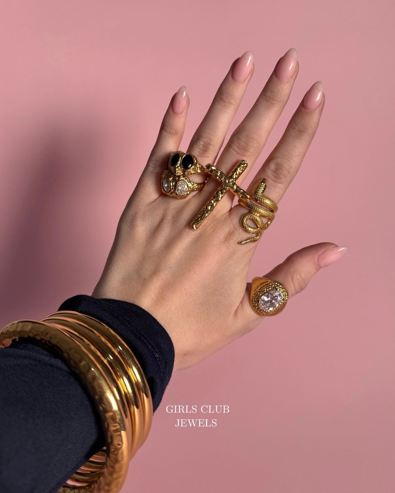 Protégeme Ring Gold