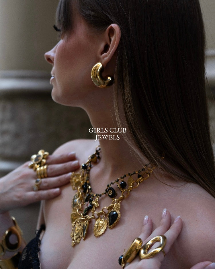 Mid Earrings Gold
