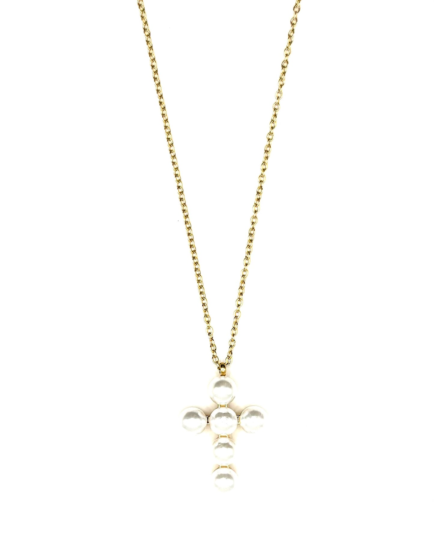 Pearl Cruise Necklace Gold