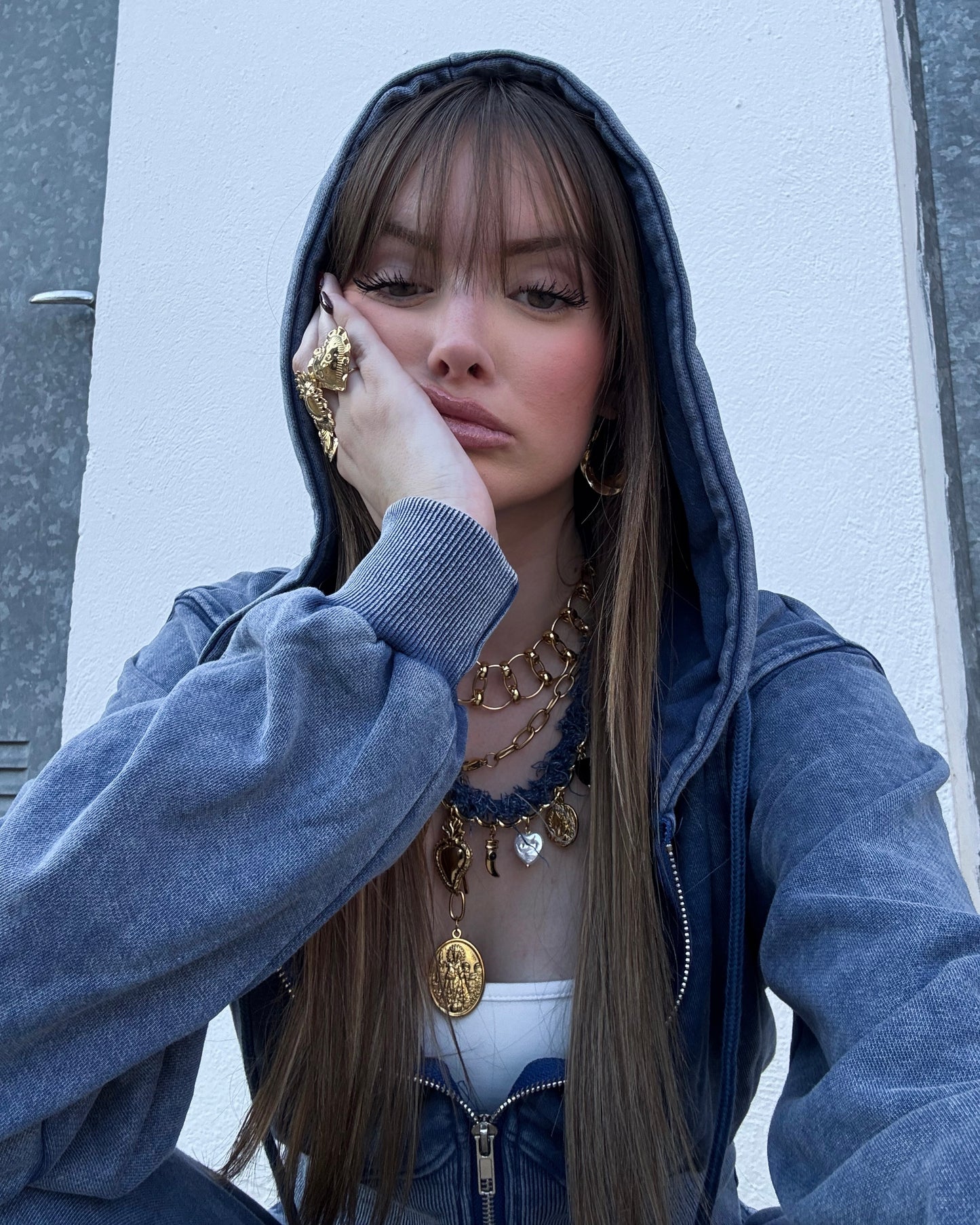 Medalla Necklace Gold