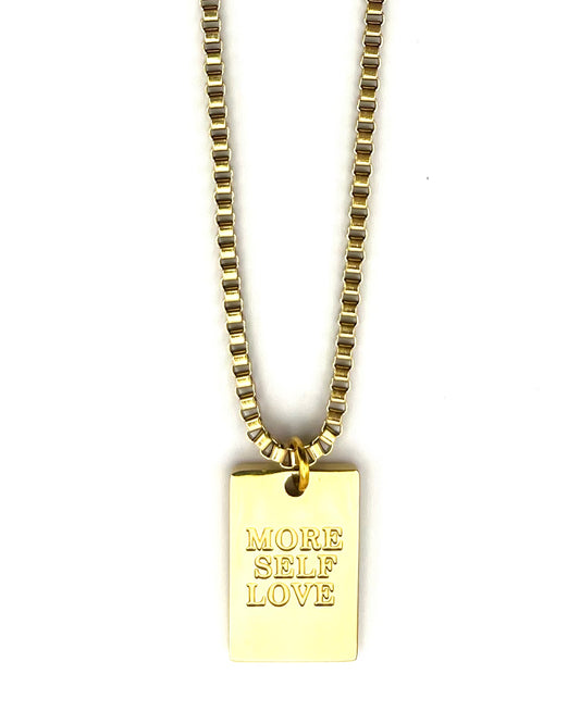 Self Love necklace gold