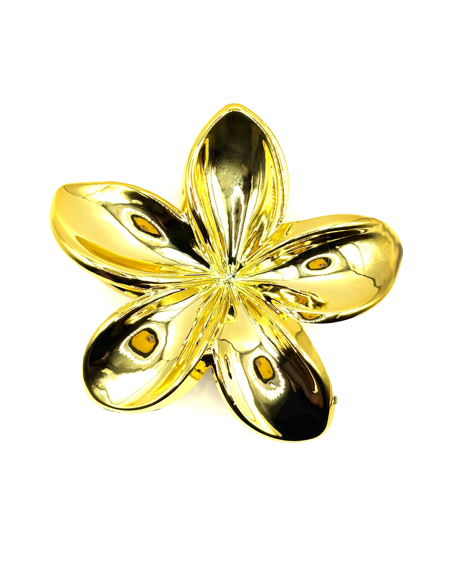 Flower Hair Clip Gold