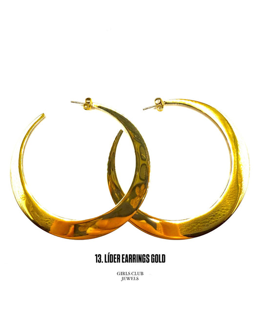 LÍDER EARRINGS GOLD