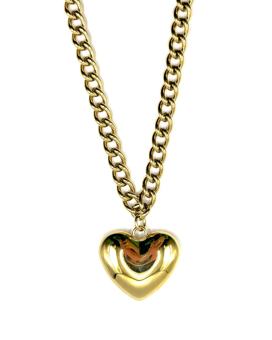 Cupid Necklace Gold