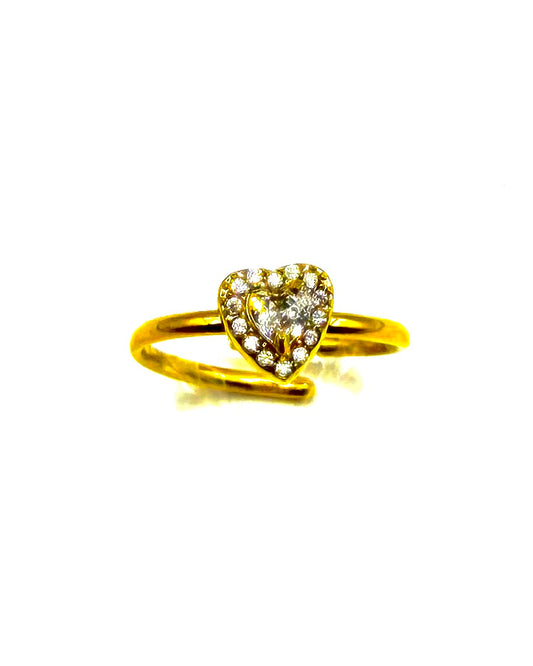 Coraçao Ring Gold