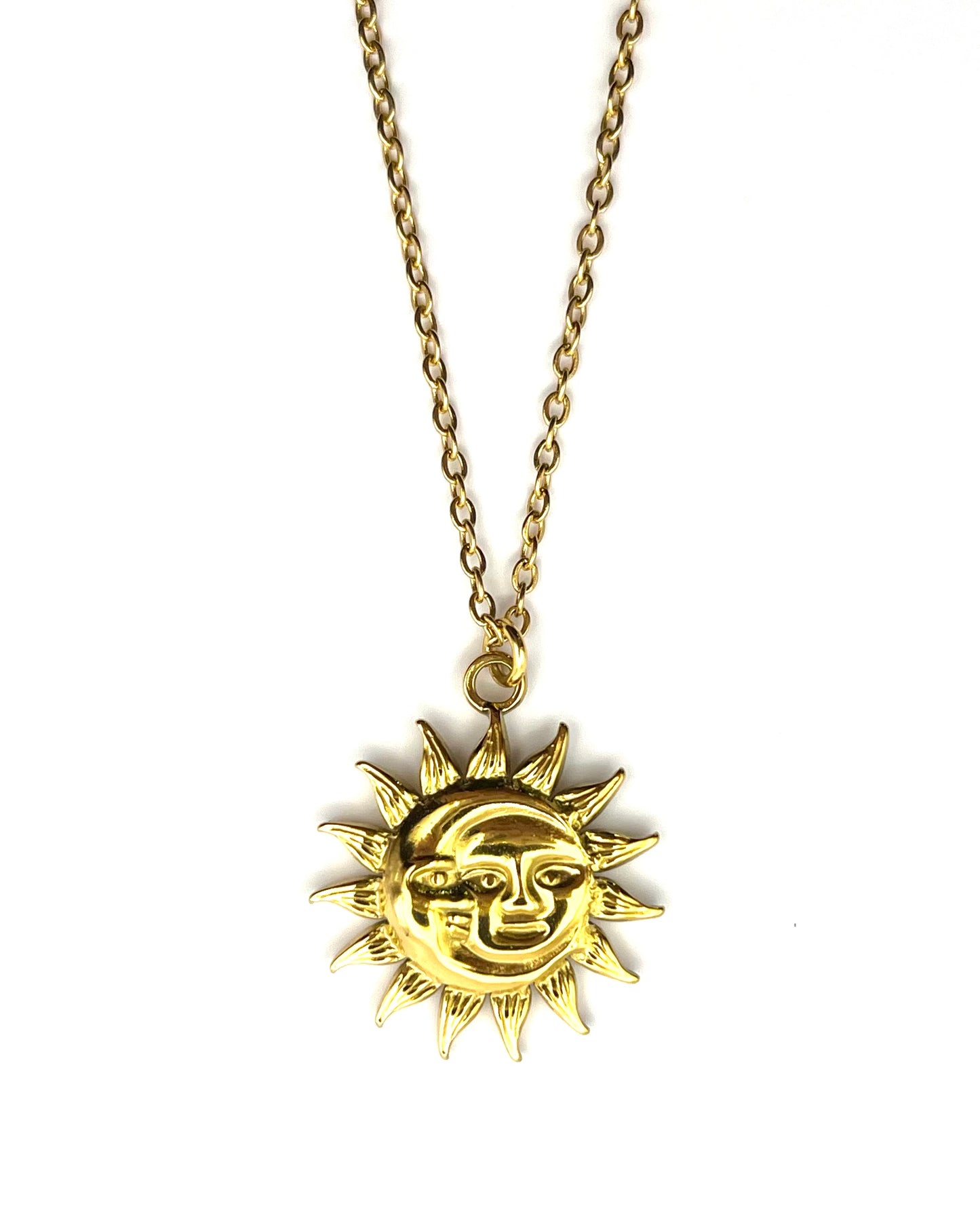 day vs night necklace gold