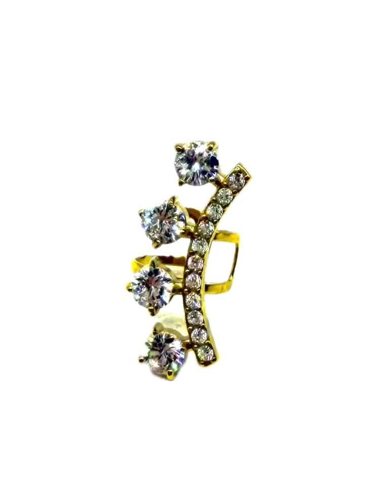Jade Earcuff Gold