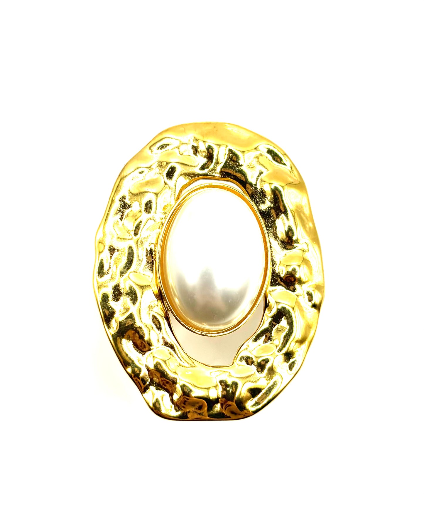 Oval Ring Gold