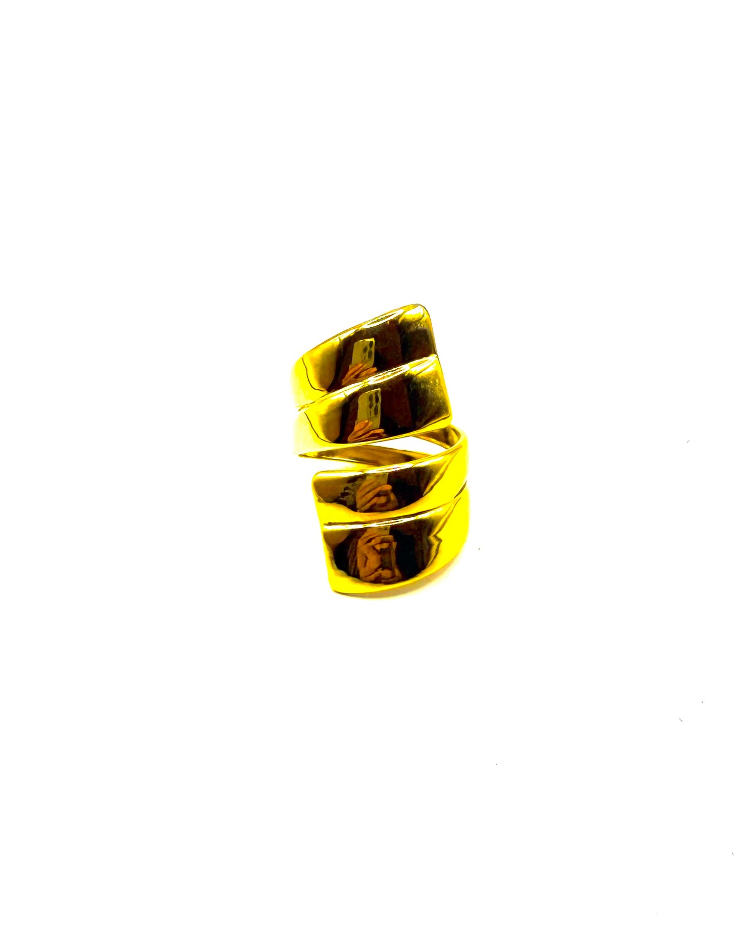 Espagueti Ring Gold