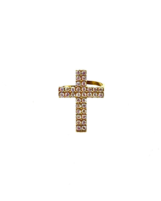 Cross Ring Gold