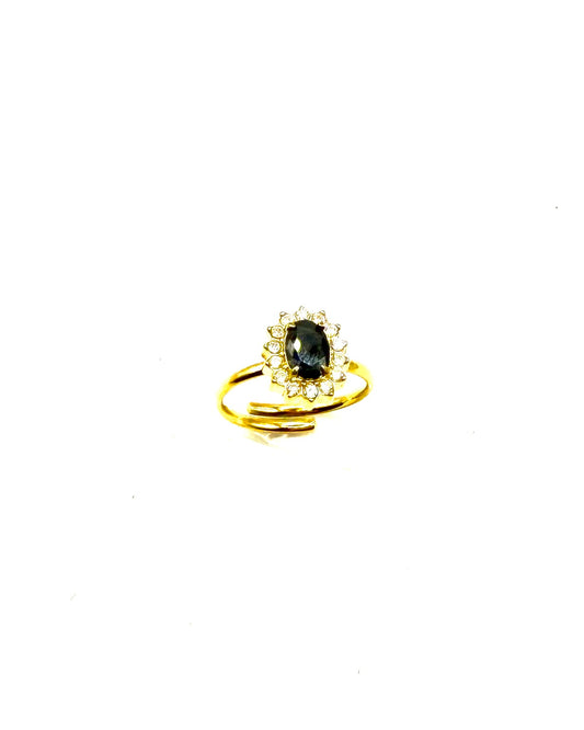 Brill Black Ring
