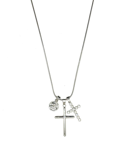 Angel Necklace Silver