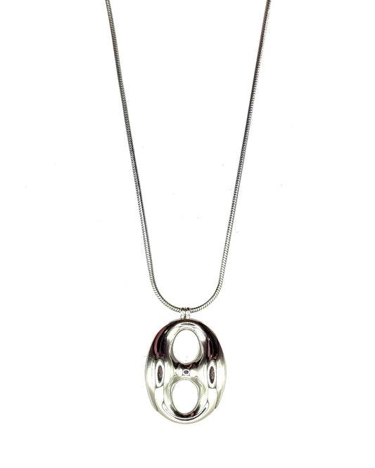 Clip Necklace Silver