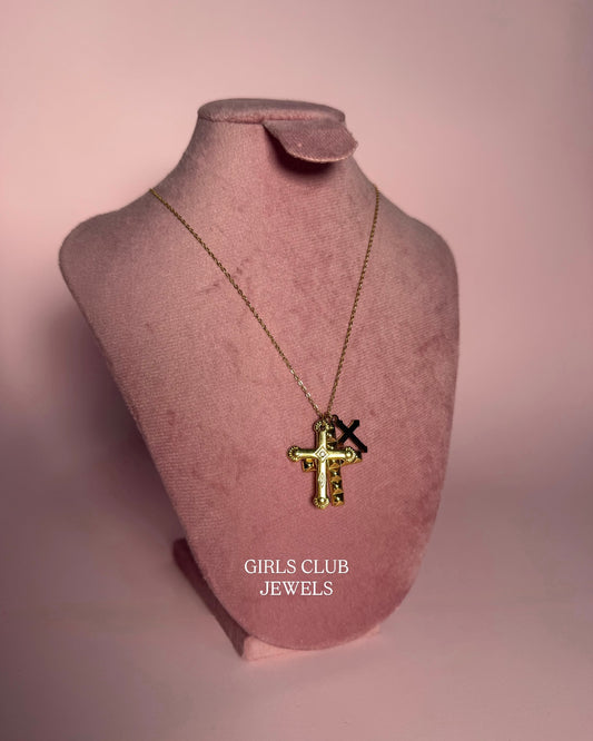 Triple Necklace Gold