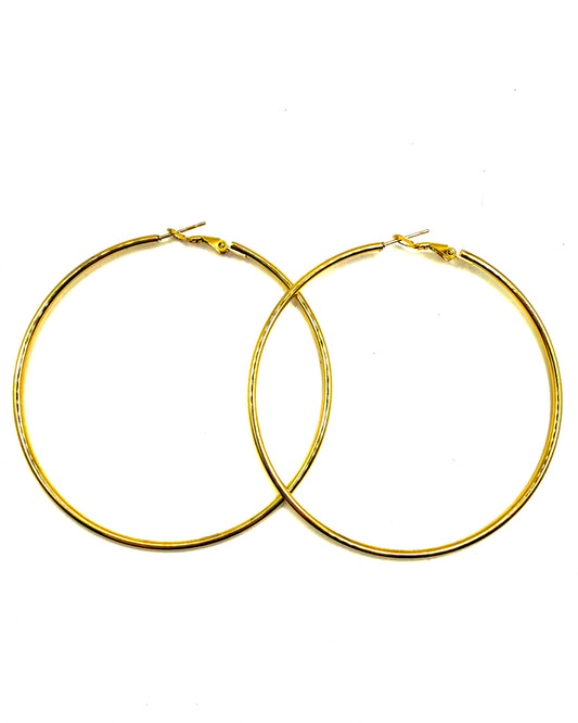 Aros Earrings Gold