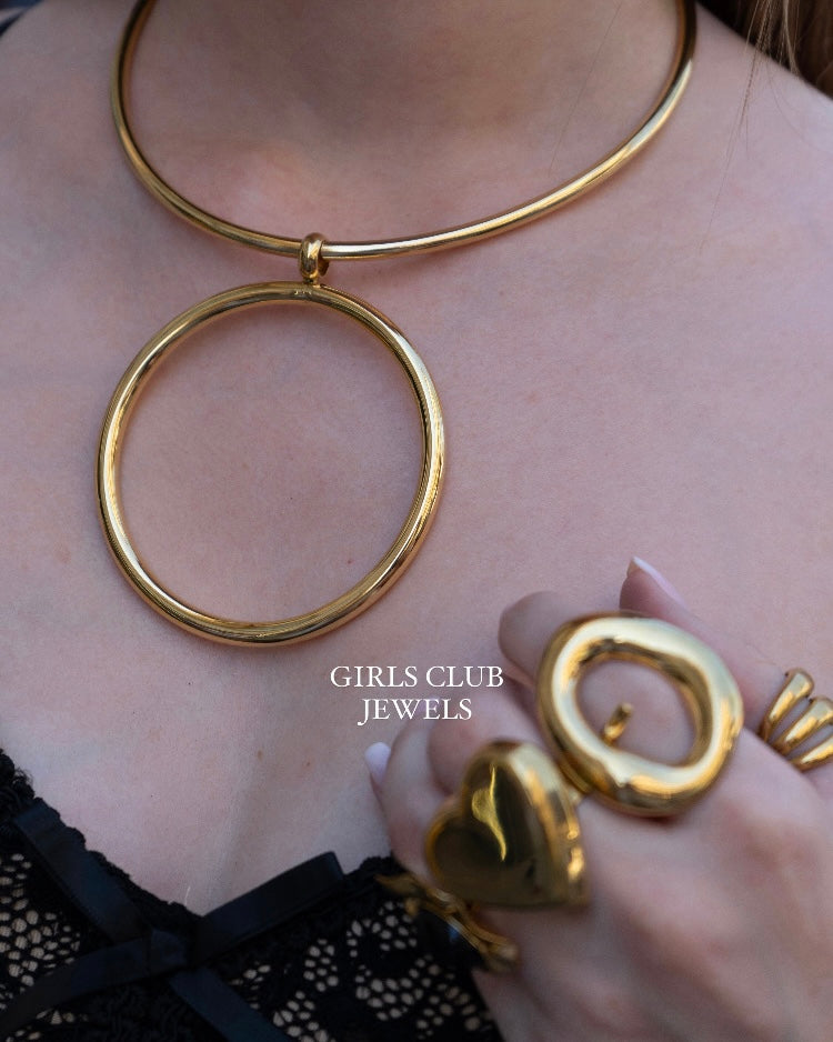 Rigid Necklace Gold