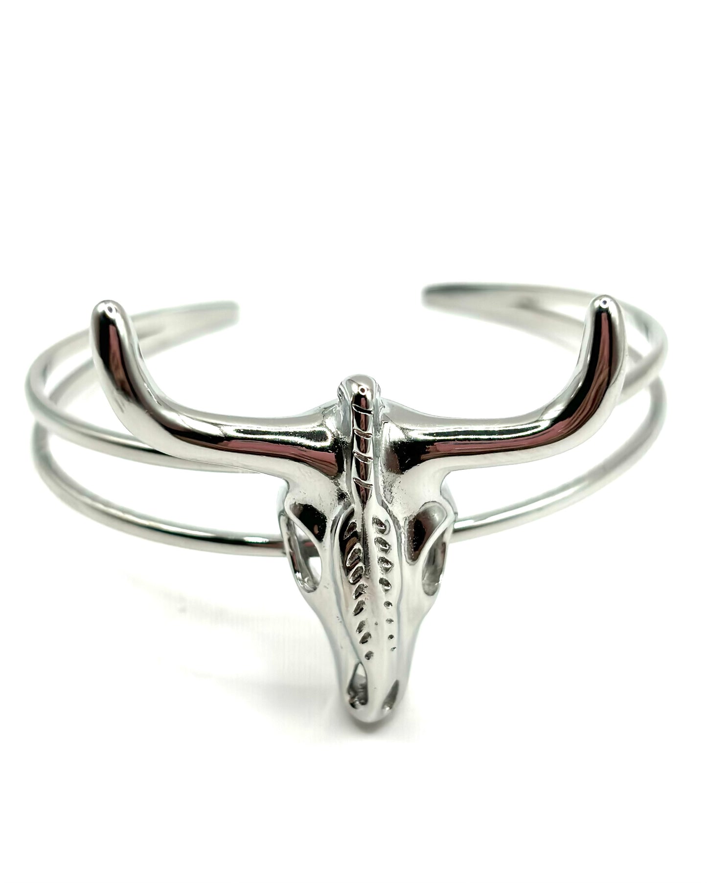 Buffalo Bracelet Silver