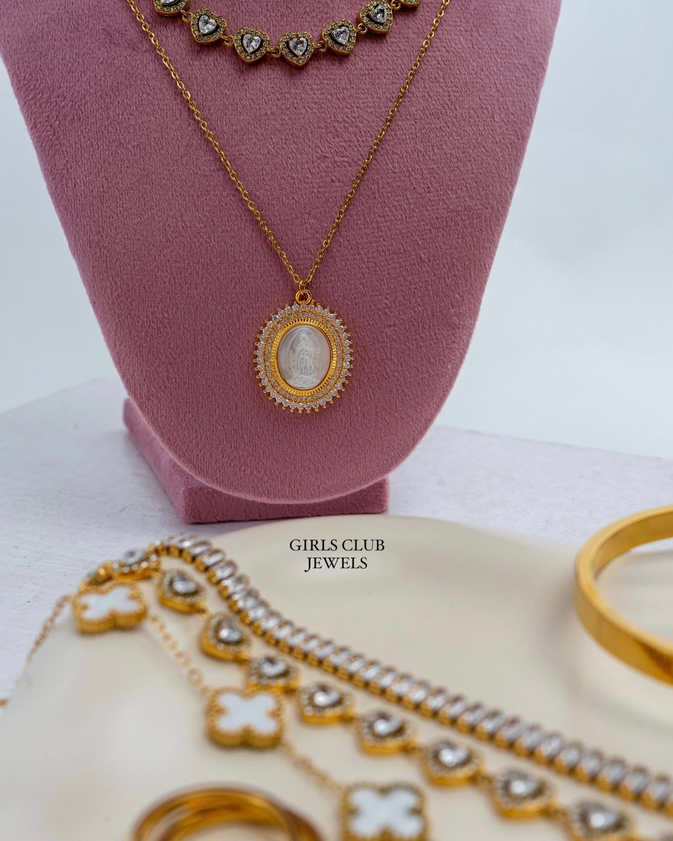 Cora Choker Gold