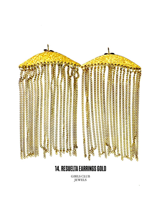RESUELTA EARRINGS GOLD