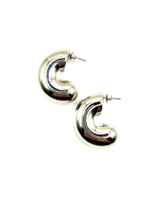 Mid Earrings Silver