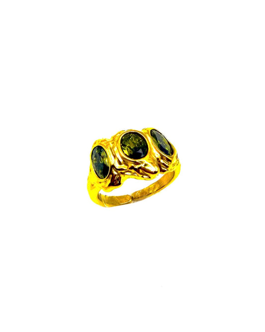 Gem Green Ring
