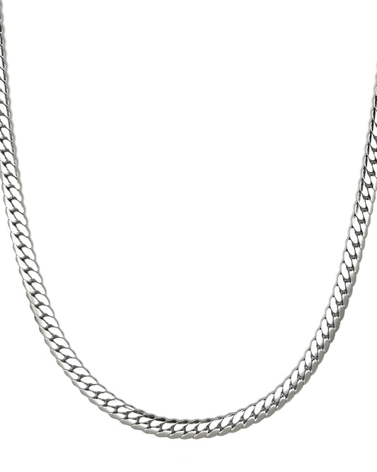 Weave necklace silver