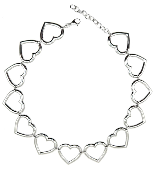 AMOUR CHOKER SILVER