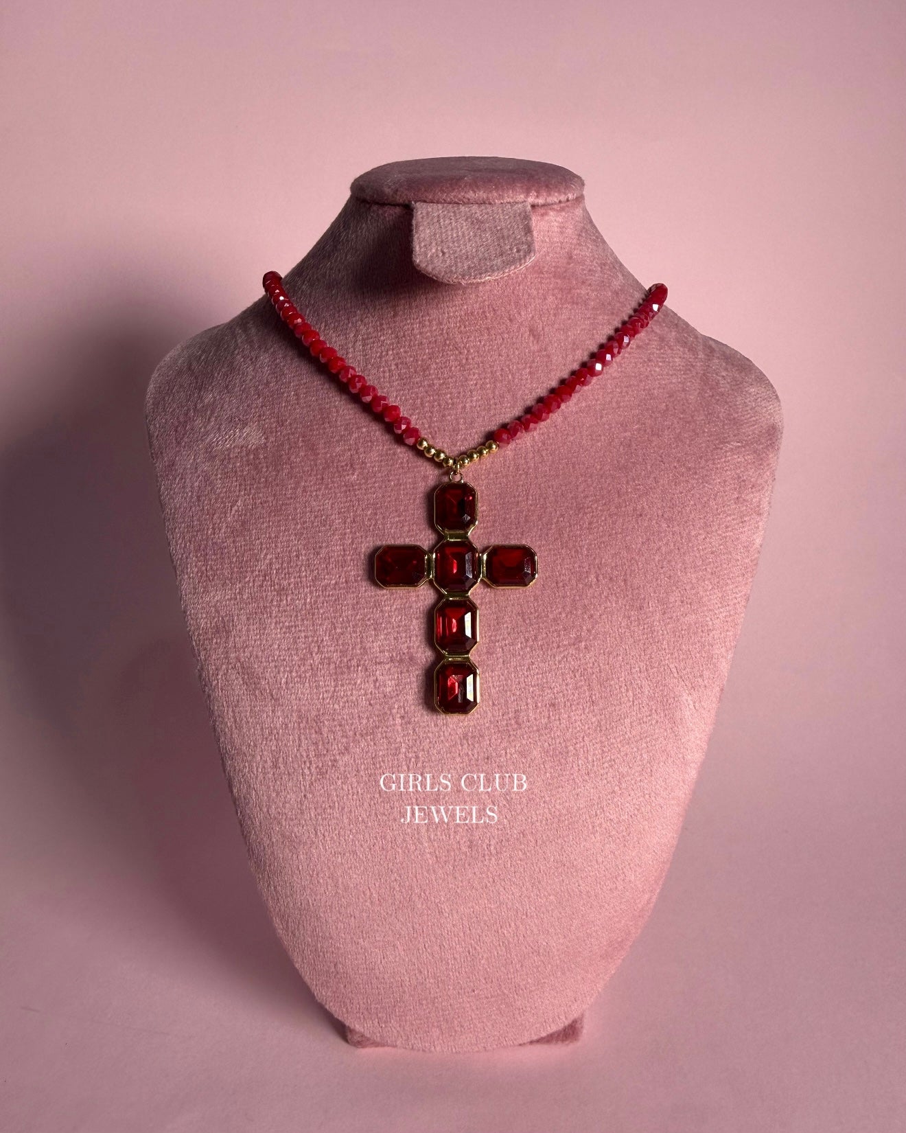 Red Creu Necklace