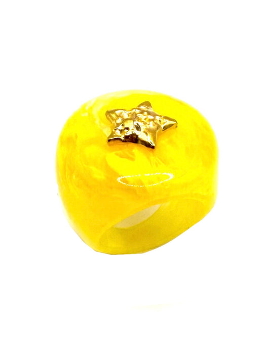Gummy Ring Amarillo