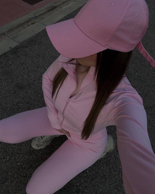 Conjunto Yoga Rosa
